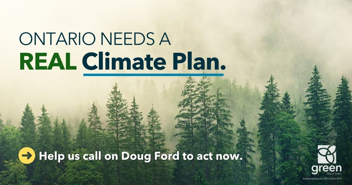 Ontario needs a real climate plan.