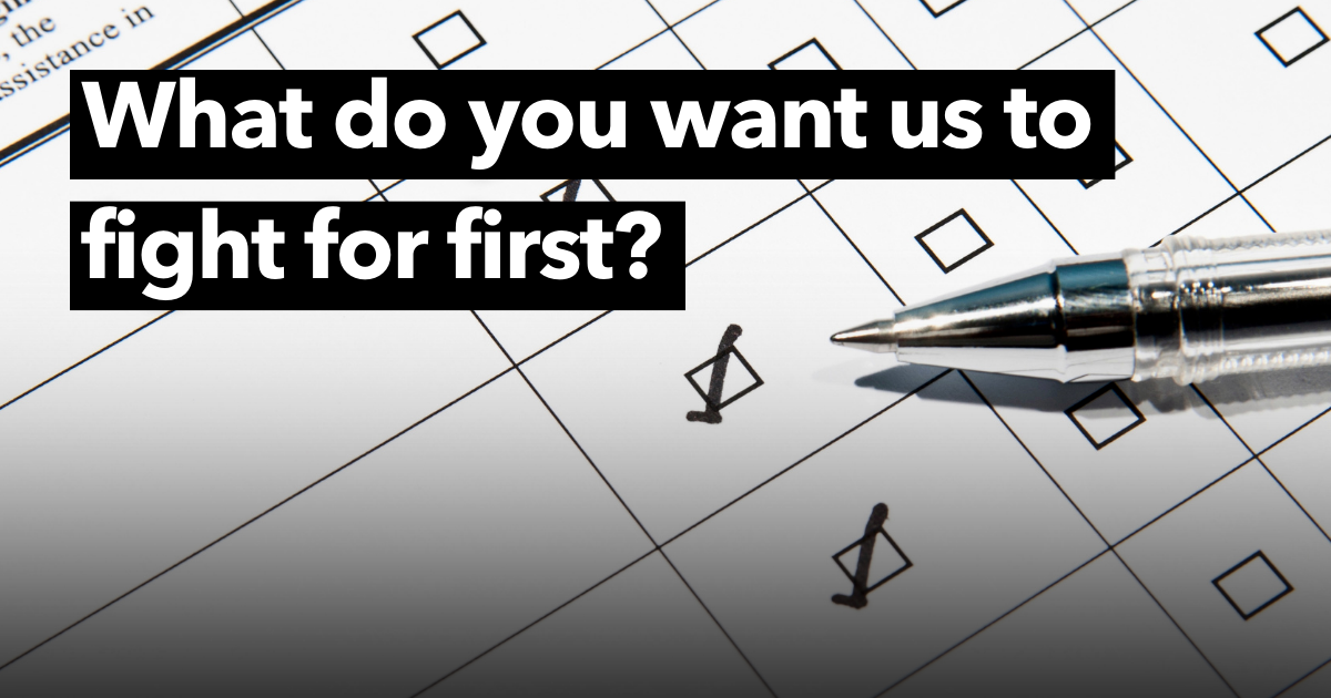 Queen’s Park returns later this year. What should we fight for first?